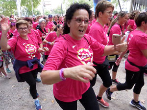 Cursa de la Dona 2019. Concentraci&oacute; i sortida del Parc de la Devesa, cursa pels carrers de Girona i arribada a la Copa