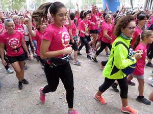 Cursa de la Dona 2019. Concentraci&oacute; i sortida del Parc de la Devesa, cursa pels carrers de Girona i arribada a la Copa