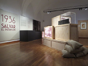 Exposició 'Arqueologia a l'exili. El Museu d'Arqueologia de Catalunya i la Guerra Civil espanyola (1936-1939)' al Museu d'Història de Girona