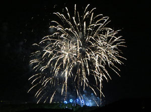 Fires 2019. El castell de focs de cloenda de Fires de Sant Narc&iacute;s