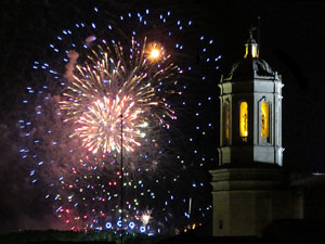 Fires 2019. El castell de focs de cloenda de Fires de Sant Narc&iacute;s