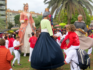 Fires 2019. 38a. Trobada de Gegants de Fires de Sant Narc&iacute;s al Parc del Migdia