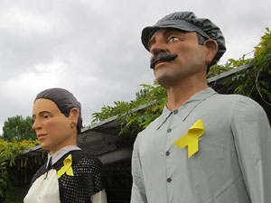 Fires 2019. 38a. Trobada de Gegants de Fires de Sant Narcís al Parc del Migdia
