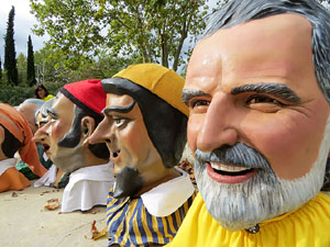 Fires 2019. 38a. Trobada de Gegants de Fires de Sant Narc&iacute;s al Parc del Migdia