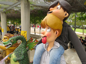 Fires 2019. 38a. Trobada de Gegants de Fires de Sant Narc&iacute;s al Parc del Migdia