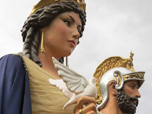 Fires 2019. 38a. Trobada de Gegants de Fires de Sant Narc&iacute;s al Parc del Migdia