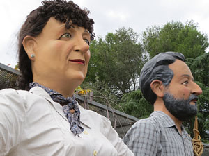 Fires 2019. 38a. Trobada de Gegants de Fires de Sant Narc&iacute;s al Parc del Migdia