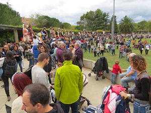 Fires 2019. 38a. Trobada de Gegants de Fires de Sant Narc&iacute;s al Parc del Migdia