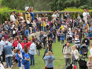 Fires 2019. 38a. Trobada de Gegants de Fires de Sant Narc&iacute;s al Parc del Migdia