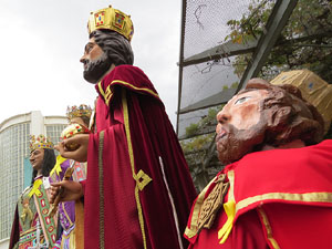 Fires 2019. 38a. Trobada de Gegants de Fires de Sant Narc&iacute;s al Parc del Migdia
