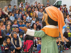 Fires 2019. Passejada amb els capgrossos de la ciutat i Fal&middot;lera Gironina