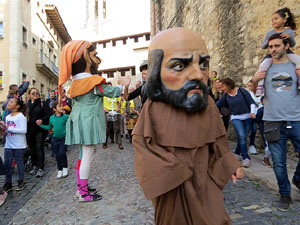 Fires 2019. Passejada amb els capgrossos de la ciutat i Fal&middot;lera Gironina