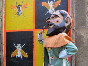 Fires 2019. Passejada amb els capgrossos de la ciutat i Fal&middot;lera Gironina