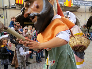 Fires 2019. Passejada amb els capgrossos de la ciutat i Fal&middot;lera Gironina