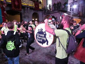 Fires 2019. Preg&oacute; de Fires. Entrada i ballades de capgrossos, gegants i far&agrave;ndula a la pla&ccedil;a del Vi
