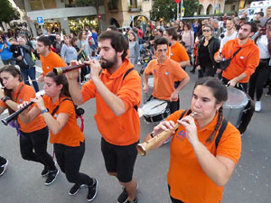 Fires 2019. Preg&oacute; de Fires. Les cercaviles de gegants i capgrossos fins la pla&ccedil;a del Vi