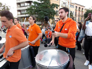 Fires 2019. Preg&oacute; de Fires. Les cercaviles de gegants i capgrossos fins la pla&ccedil;a del Vi