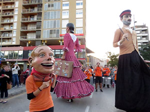 Fires 2019. Preg&oacute; de Fires. Les cercaviles de gegants i capgrossos fins la pla&ccedil;a del Vi