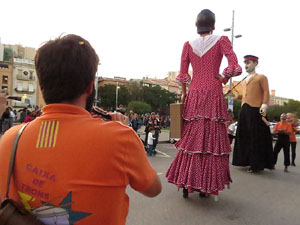 Fires 2019. Preg&oacute; de Fires. Les cercaviles de gegants i capgrossos fins la pla&ccedil;a del Vi