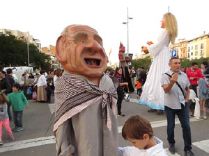 Fires 2019. Preg&oacute; de Fires. Les cercaviles de gegants i capgrossos fins la pla&ccedil;a del Vi
