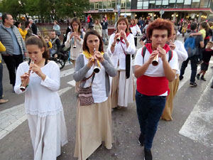Fires 2019. Preg&oacute; de Fires. Les cercaviles de gegants i capgrossos fins la pla&ccedil;a del Vi