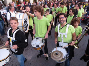 Fires 2019. Preg&oacute; de Fires. Les cercaviles de gegants i capgrossos fins la pla&ccedil;a del Vi