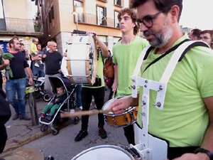 Fires 2019. Preg&oacute; de Fires. Les cercaviles de gegants i capgrossos fins la pla&ccedil;a del Vi