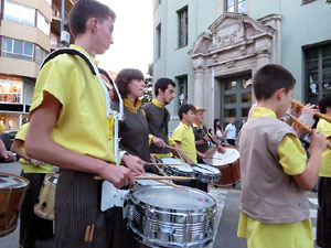 Fires 2019. Preg&oacute; de Fires. Les cercaviles de gegants i capgrossos fins la pla&ccedil;a del Vi
