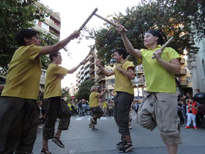 Fires 2019. Preg&oacute; de Fires. Les cercaviles de gegants i capgrossos fins la pla&ccedil;a del Vi