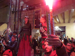 Fires 2019. Preg&oacute; de Fires. Balls de l'&Agrave;liga, els capgrossos i els gegants de la ciutat