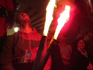 Fires 2019. Preg&oacute; de Fires. Balls de l'&Agrave;liga, els capgrossos i els gegants de la ciutat