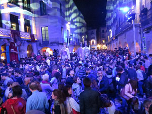 Fires 2019. Preg&oacute; de Fires. Balls de l'&Agrave;liga, els capgrossos i els gegants de la ciutat