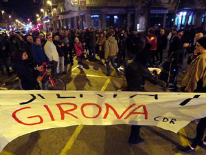 Manifestaci&oacute; i acci&oacute; del Tsunami democr&agrave;tic