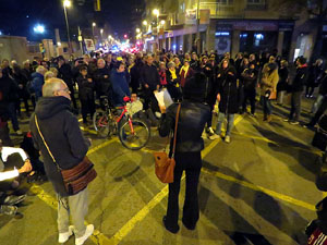 Manifestaci&oacute; i acci&oacute; del Tsunami democr&agrave;tic