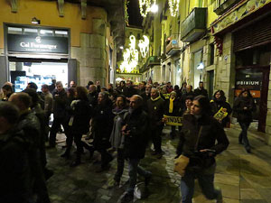 Manifestaci&oacute; de protesta contra les resolucions de la Junta Electoral Central que inhabilita el President Quim Torra