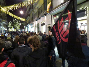 Manifestaci&oacute; de protesta contra les resolucions de la Junta Electoral Central que inhabilita el President Quim Torra