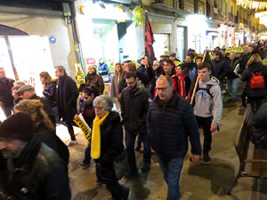 Manifestaci&oacute; de protesta contra les resolucions de la Junta Electoral Central que inhabilita el President Quim Torra