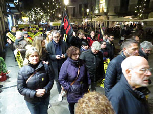 Manifestaci&oacute; de protesta contra les resolucions de la Junta Electoral Central que inhabilita el President Quim Torra