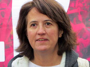 Sortida de la columna de la Marxa per la Llibertat des de la plaça de l'1 d'octubre de 2017 de Girona