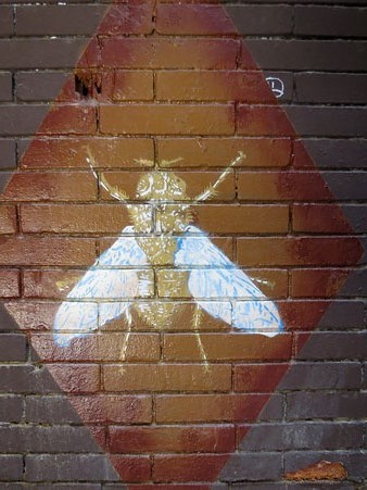 Mural al carrer de l'Escola Pia
