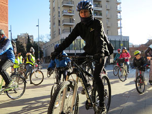 Nadal 2019 a Girona. 23a. Pedalada de Reis, organitzada per Mou-te en bici
