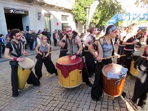 Nadal 2019. La percussió de Bloc Quilombo per la Marató de TV3