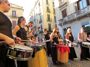 Nadal 2019. La percussió de Bloc Quilombo per la Marató de TV3