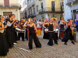 Nadal 2019. La percussió de Bloc Quilombo per la Marató de TV3