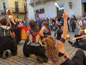 Nadal 2019. La percussi&oacute; de Bloc Quilombo per la Marat&oacute; de TV3