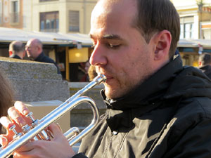 Nadal 2019 a Girona. Girona Christmas Swing amb Counting Off a la Rambla de la Llibertat