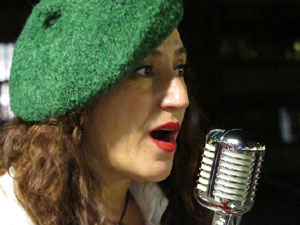 Nadal 2019 a Girona. Girona Christmas Swing amb The Lolita's Sisters a la Rambla de la Llibertat