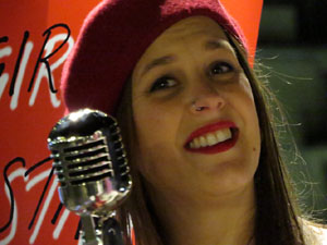 Nadal 2019 a Girona. Girona Christmas Swing amb The Lolita's Sisters a la Rambla de la Llibertat