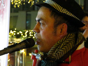 Nadal 2019 a Girona. Girona Christmas Swing amb Pau Morales & Ricard Figueres, a la plaça Miquel Santaló
