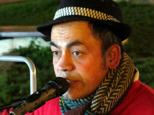 Nadal 2019 a Girona. Girona Christmas Swing amb Pau Morales & Ricard Figueres, a la plaça Miquel Santaló